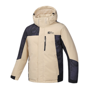 贵人鸟男款羽绒服冬季Y1245017连帽加厚保暖防风防水户外运动休闲