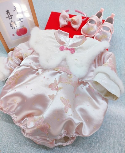 周岁女宝礼服冬季新中式拜年服