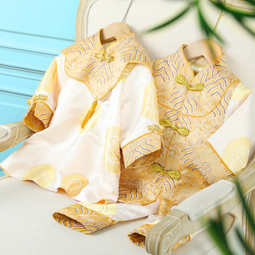 喵小姐常规春秋中性唐装定制