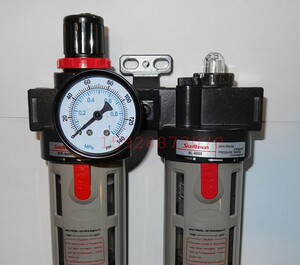 。气源处理二联件 BFC 过滤调压器+油水分离器油雾器 接口4分 气