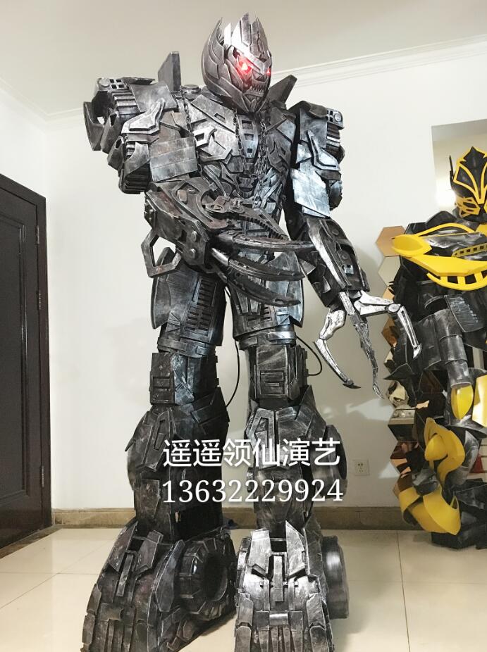 3米威震天真人版可穿戴盔甲服装Cosplay男装/
