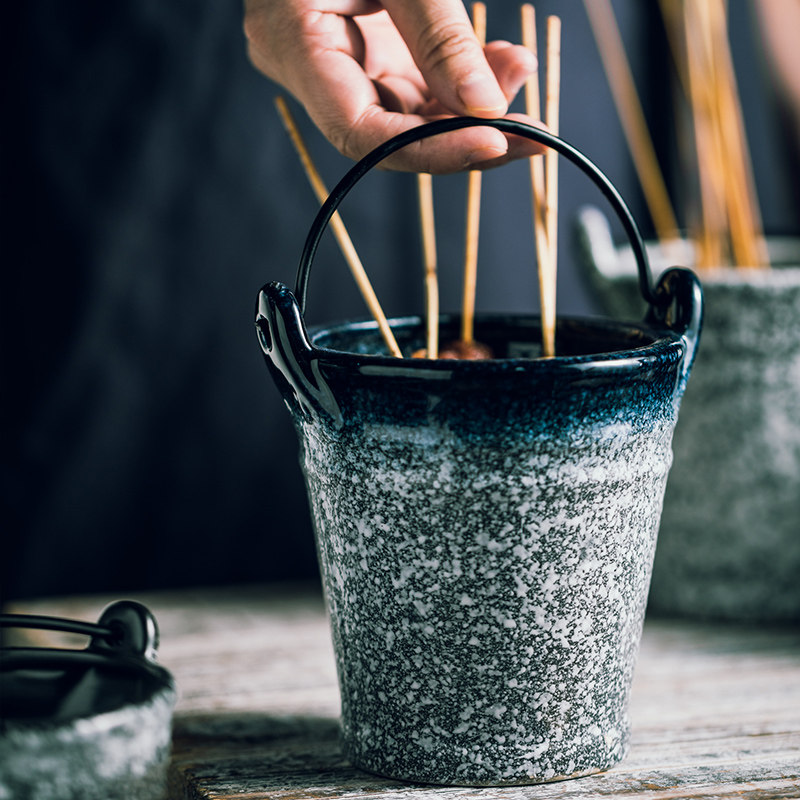 餐厅创意菜餐具钵钵冷串串陶瓷烧烤桶杯日式特色商用冷串桶串串桶,餐饮具,碗,淘宝优惠券,粉丝福利购,淘宝优惠卷