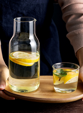 日式玻璃杯壶一杯一壶套装 下午茶花茶杯子 菊花茶水杯家用一人装