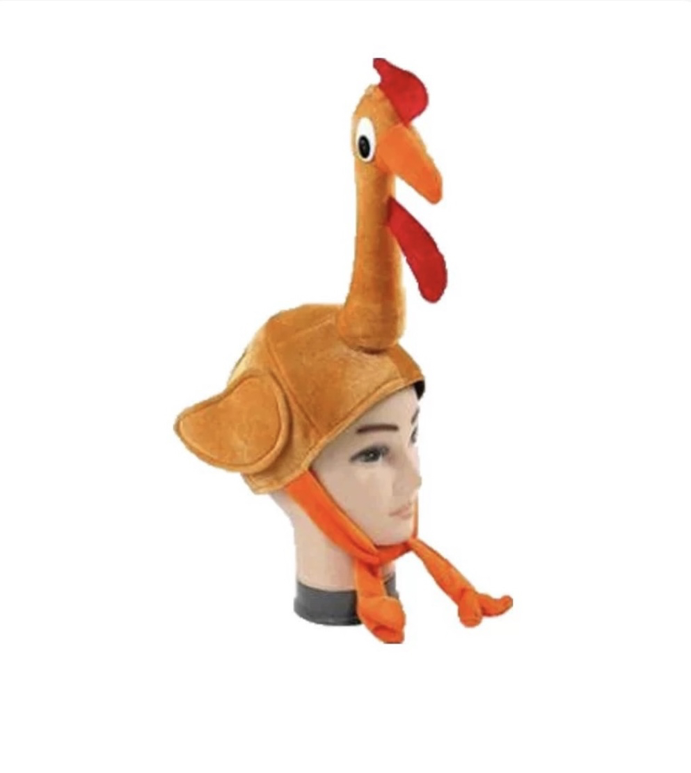 感恩节礼品火鸡帽子会动的火鸡头