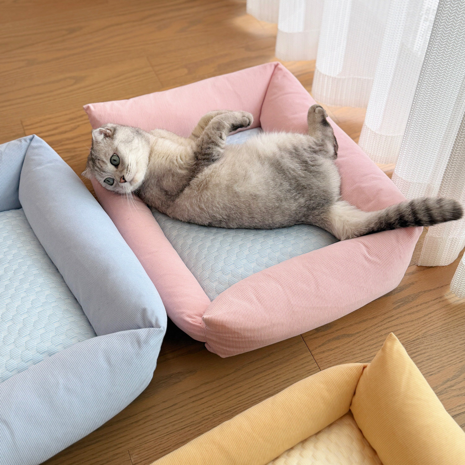 宠物冰窝猫窝狗窝夏季消暑降温凉感凉席冰垫席子凉垫猫窝全可拆洗