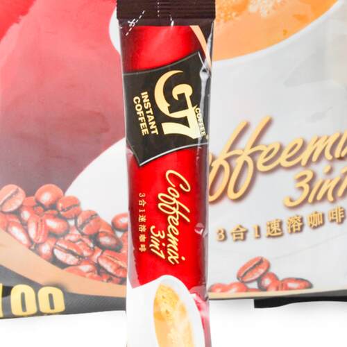 速溶越南三合一中原g7特浓咖啡粉