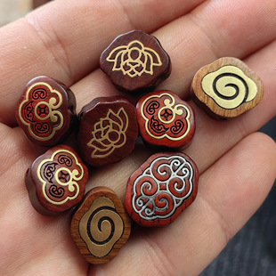 每一款 小石头手串挂件 限2个 奢华～配珠手链健身球 高端木材