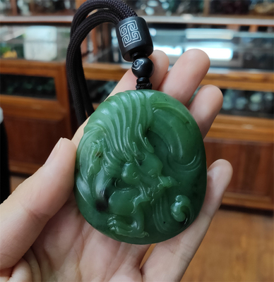 小石头和田玉把件吊坠籽料12300