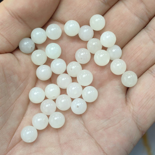 和田玉多宝圆珠--史上醉全的吧8毫米 ~小石头和田玉