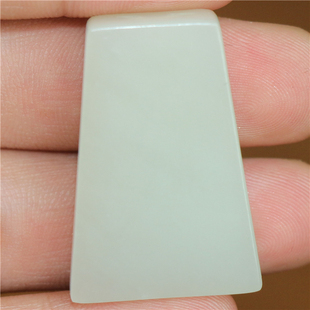 白玉山料平安无事牌xx20038 小石头和田玉