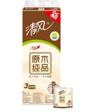 Национальная бесплатная доставка Qingfeng (приложение) рулоны бумажных журналов 3 -Layer 270 Сегмент 270 Туалетная бумага*10 томов
