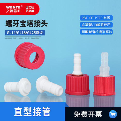 宝塔头接口螺旋式直型接管接口配