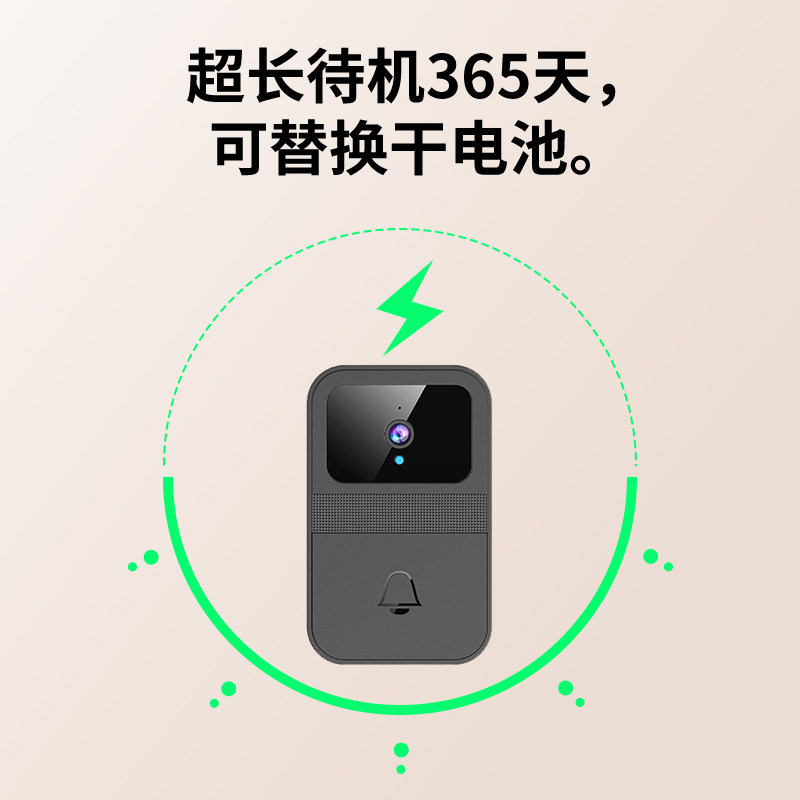新品D9智能可视门铃 通用门铃远程家用监控视频对讲高清夜,电子/电工,智能门铃/可视门铃,淘宝优惠券,粉丝福利购,淘宝优惠卷