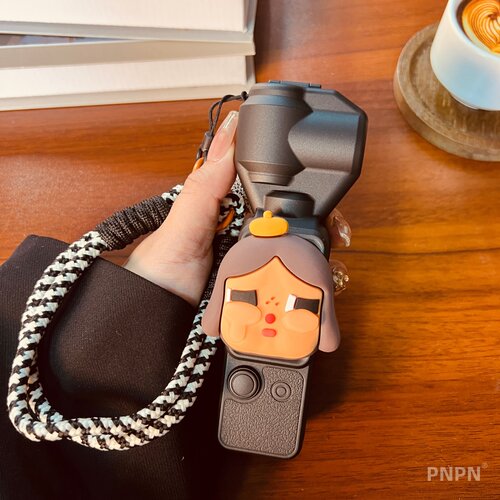 适用大疆pocket4p保护壳4胖小妞3适用影石lunaultra配件pro保护套