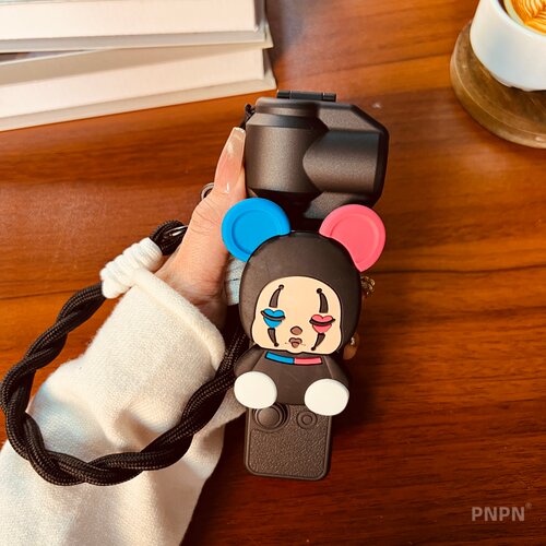 适用大疆pocket4p保护壳4丑娃娃3适用影石lunaultra配件pro保护套
