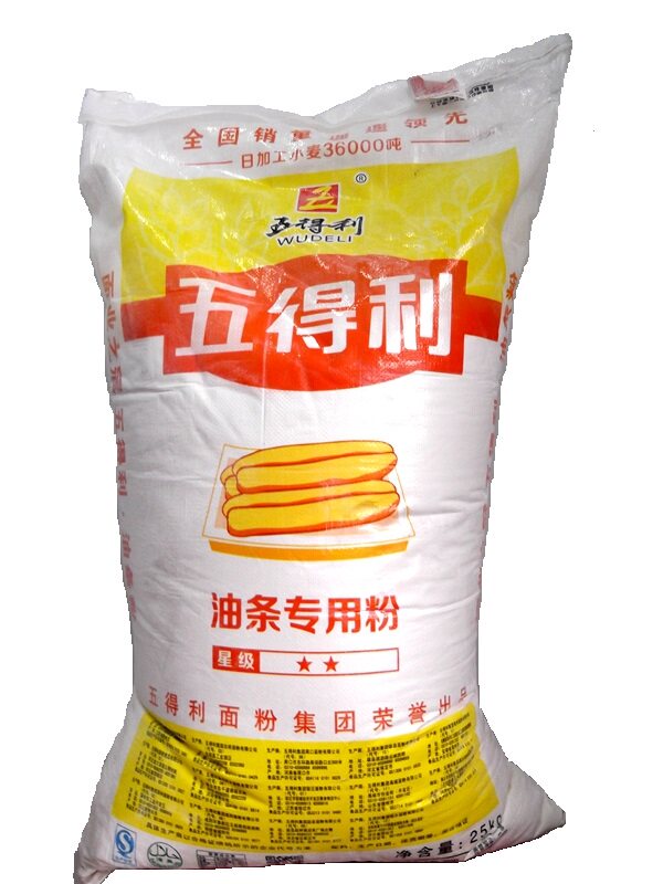 25kg/袋 五得利油条专用粉 油炸糕点面粉 五得利面粉