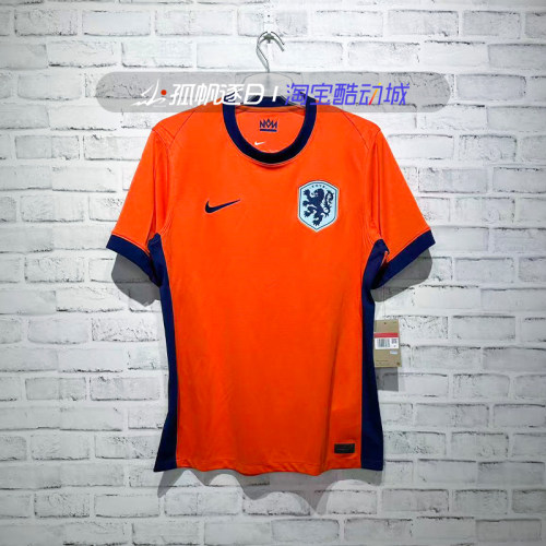 耐克男子荷兰球迷版足球速干T恤