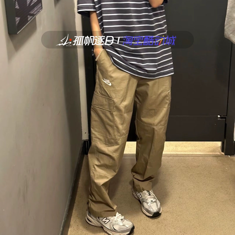 耐克男子休闲运动透气工装长裤