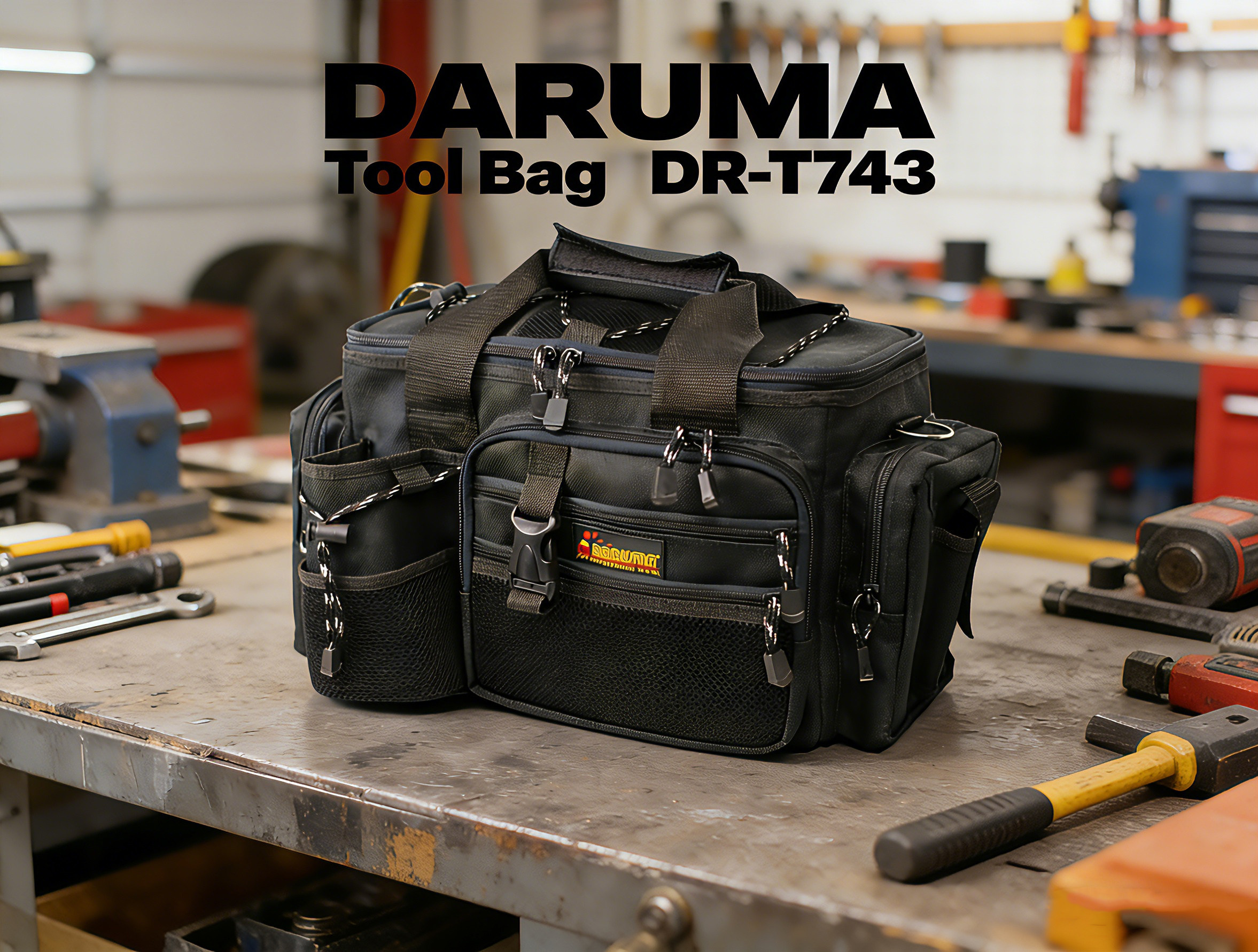 全新达磨DR多功能工具包加厚加硬电工木工维修工五金工具装配工