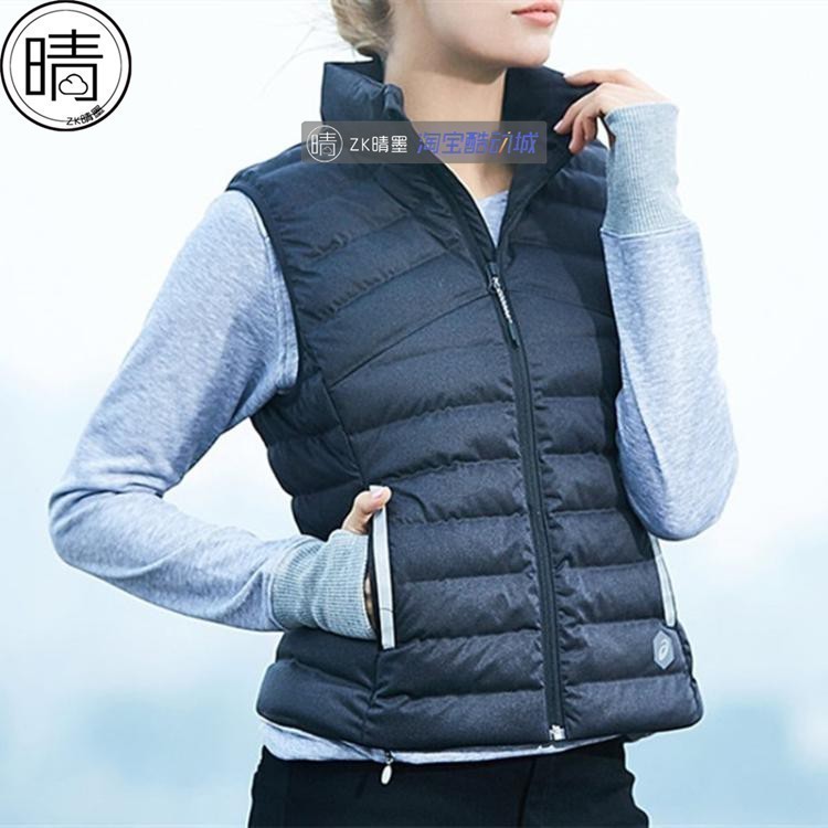 zkasics羽绒背心女式背心