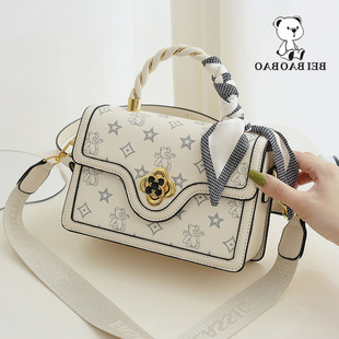 印花手提包 洋气斜挎单肩包时尚 最源头工厂小众包包女2026 新款