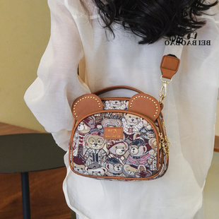 最源头工厂女包包甜美小兔包流行时尚 单肩斜挎包小众手提包