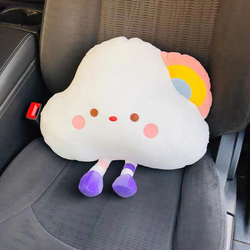 去味汽车活性炭可爱碳包车内抱枕