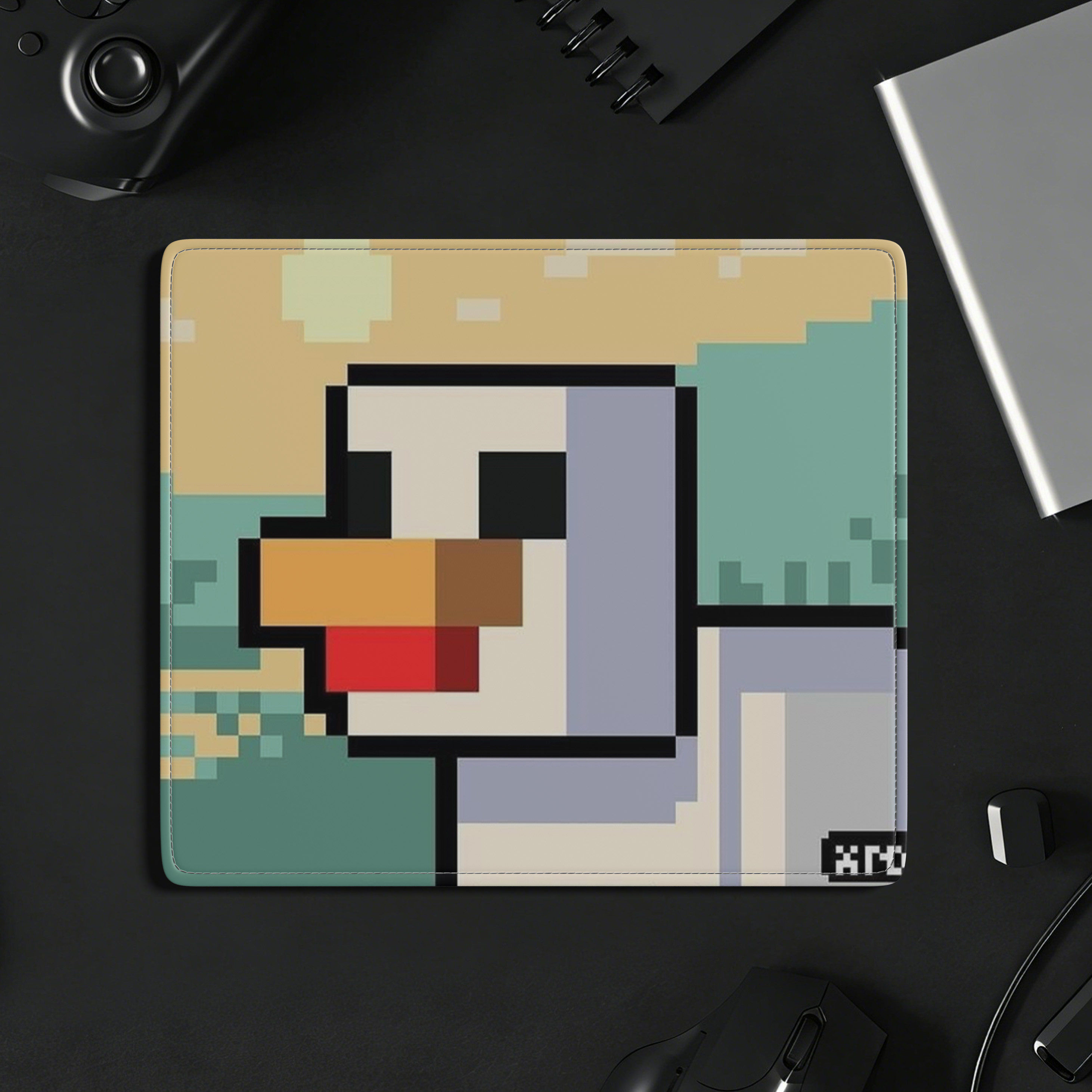 我的世界像素风卡通鼠标垫小号男女生游戏加厚锁边电竞电脑滑鼠垫