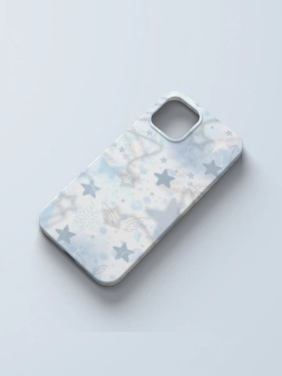 Y2k梦幻蓝色星星手机壳适用iPhone15promax苹果14渐变13小众12二次元11萌系xs/xr亚78plus华为vivo小米14oppo