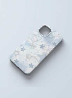 Y2k梦幻蓝色星星手机壳适用iPhone15promax苹果14渐变13小众12二次元11萌系xs/xr亚78plus华为vivo小米14oppo