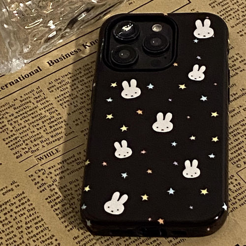 星星小米菲可爱适用iphone15苹果手机壳16pro防摔13promax12菲林二合一14Pro小米华为荣耀OPPOvivo11Xsma防摔