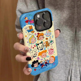 原田治乐园可爱适用iphone15苹果手机壳16pro防摔13promax12菲林二合一14Pro小米华为荣耀OPPOvivo11Xsma防摔