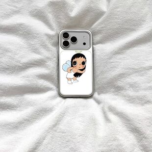 11华为mate60P780 ins风可爱天使小玉滴胶手机壳适用苹果iPhone17promax手机壳软边16防摔15原创小米141312