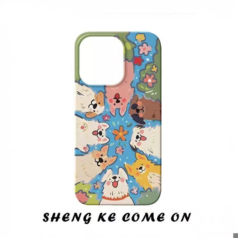 适用于苹果16promax手机壳新款外壳ins风iPhone16pro个性15菲林14创意13小众11高级感艺术搞怪趣味欢乐小狗