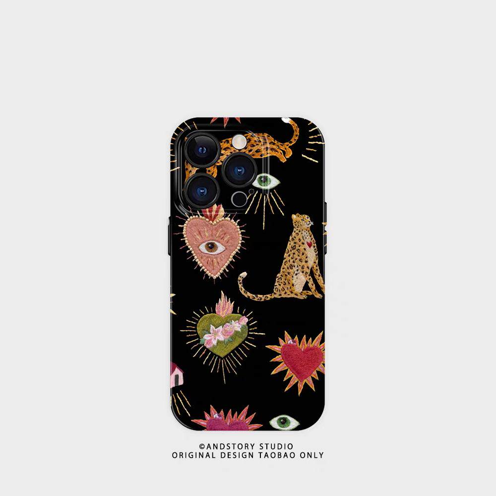 自由徽章~适用iPhone15promax手机壳2024新款苹果14pro+艺术感设计师13简约ins小众高级感12适用11全包不撞款