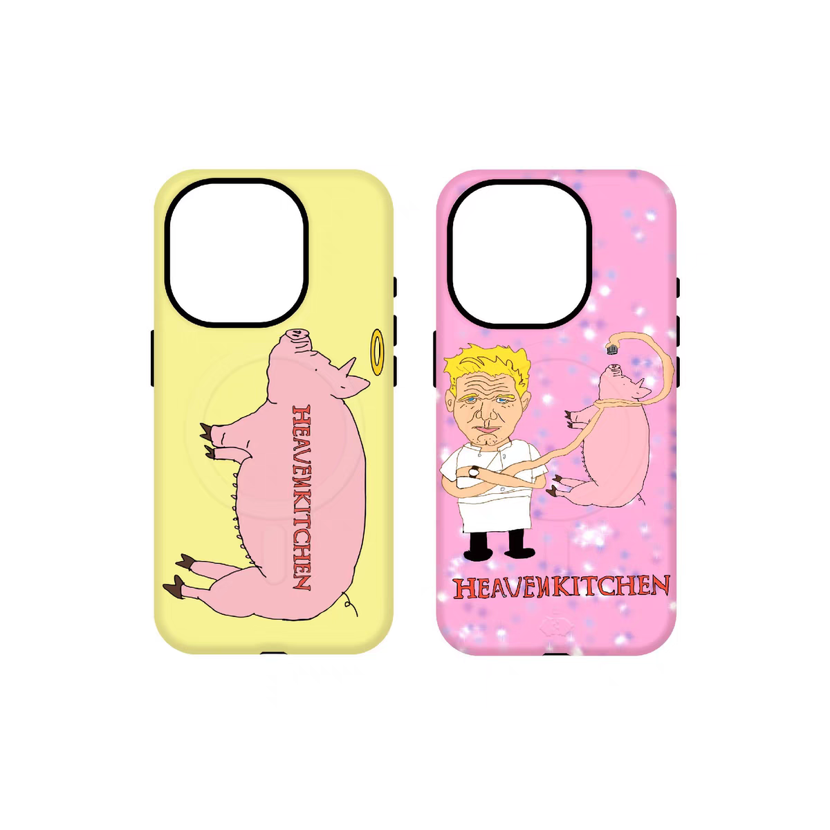 原创情侣猪猪手机壳适用iPhone15promax苹果14菲林二合一131211硬华为mate60荣耀P70小米vivox100一加12oppo
