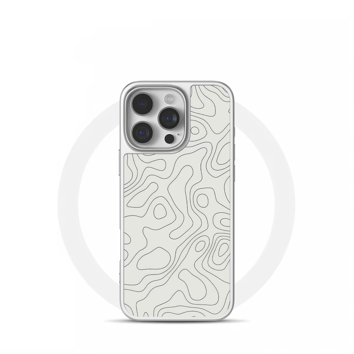 ins风复古线条律动电镀银黑边适用苹果iPhone17promax手机壳16pro小米15Pro保护套华为mate80P70三星S23软壳