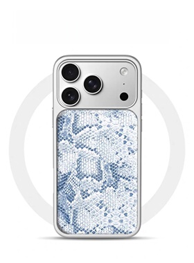 冰川蓝色蛇纹电镀银黑边适用苹果iPhone17promax手机壳16pro小米15Pro保护套华为mate60P70防摔三星S23软壳