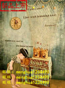 展会新款 影楼摄影道具实景 摄影棚实景制作设计 儿童实景m-294