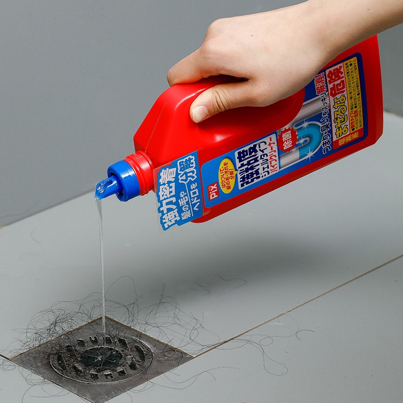 日本管道疏通剂地漏头发强力