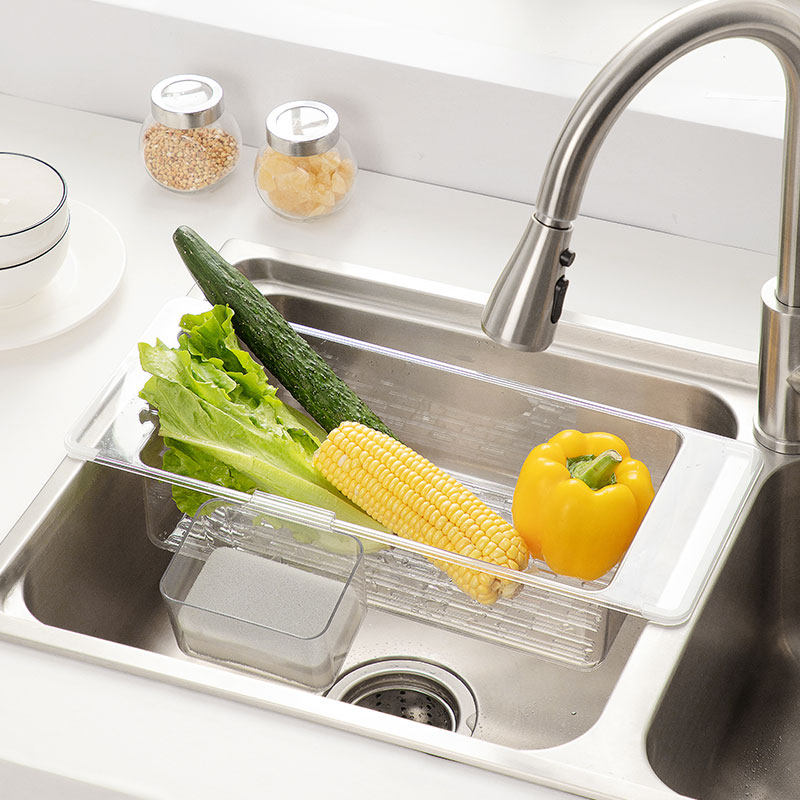 塑料水池碗碟沥水架滤水收纳架