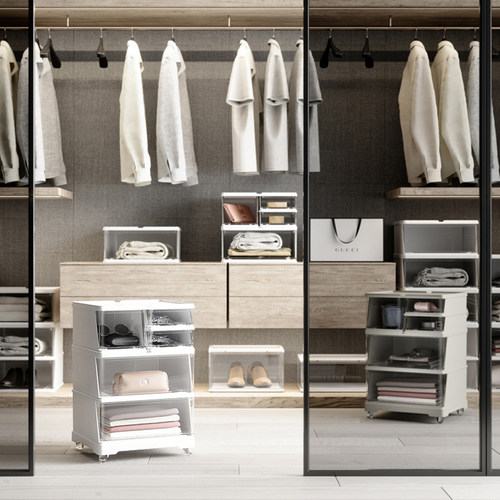 小推车多层储物收纳柜分层收纳架