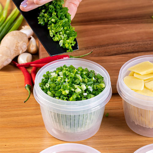 日本nakaya沥水保鲜盒葱姜蒜