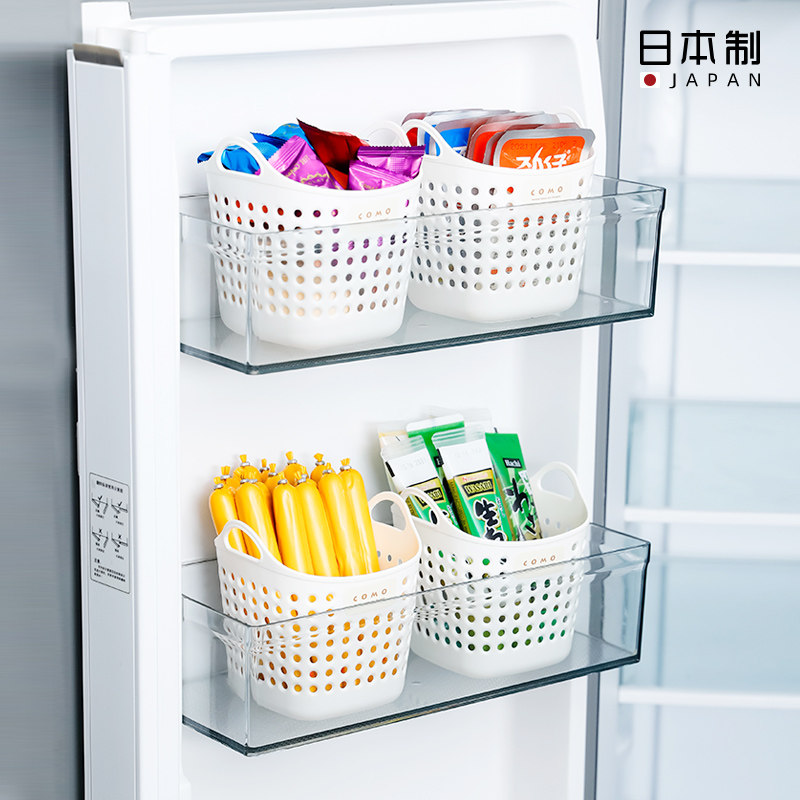日本进口INOMATA塑料收纳篮图片