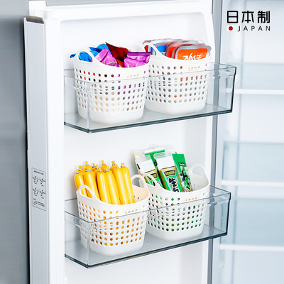 日本进口INOMATA塑料收纳篮