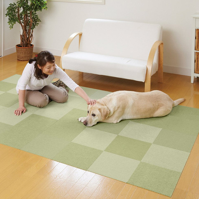 日本客厅厨房地垫防水拼接