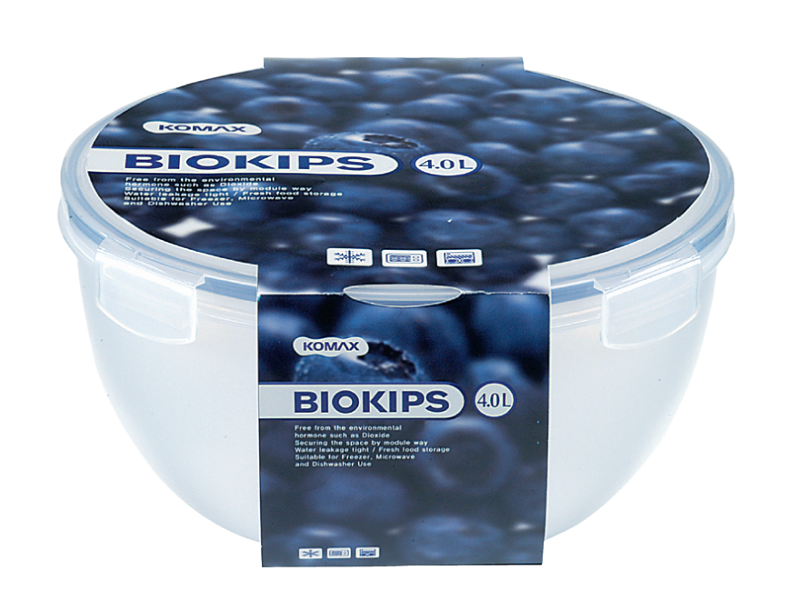 韩国komax保鲜盒4件套食物分装碗