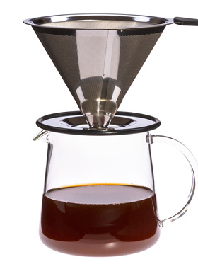 德国Trendglas Jena进口咖啡壶手冲玻璃滴漏壶冲泡滤杯套装分享壶