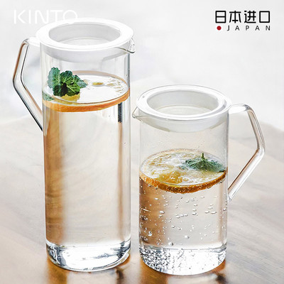 日本进口kinto玻璃冷水壶