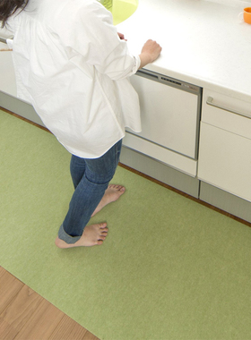 日本进口SANKO厨房拼接地垫防水防滑防油污爬行垫门垫浴室吸附垫